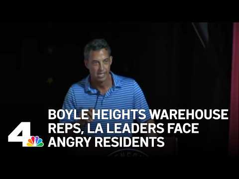 Frustration boils over at town hall over slow cleanup in Boyle Heights