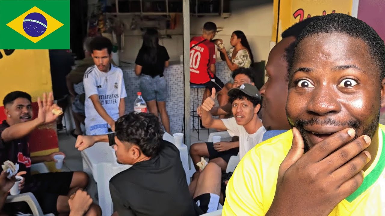 É INACREDITAVEL AONDE OS AFRICANOS MORAM QUANDO VÃO PARA O BRASIL