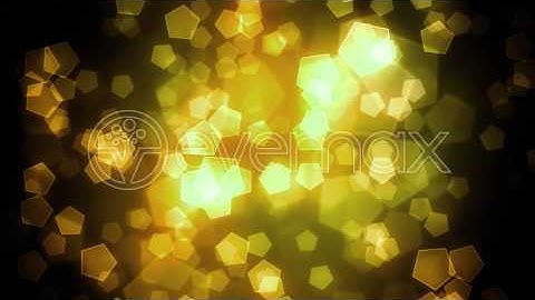 Yellow Hexagon Shapes