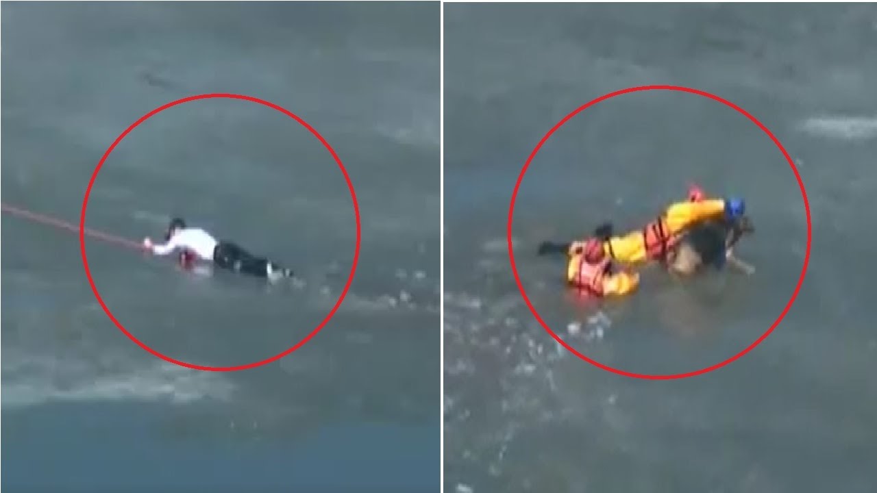 Rescue Dog And His Owner Stucked From Frozen Lake | We Are Dog Lovers ...