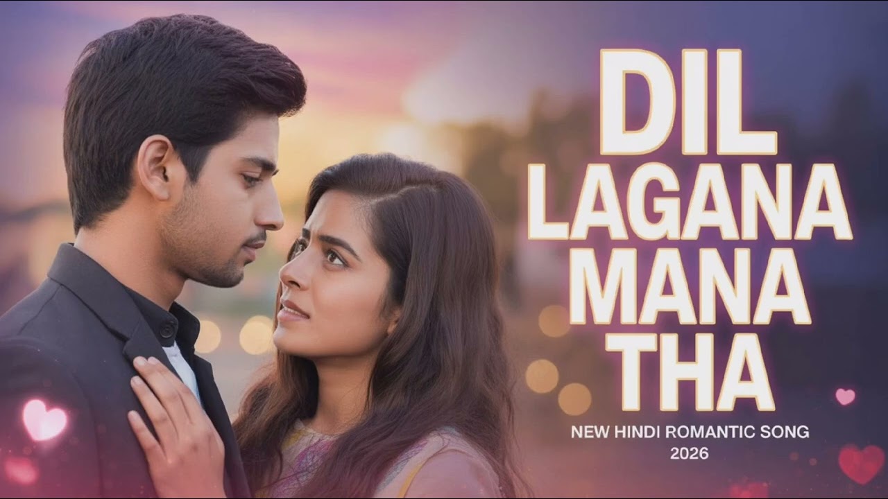 Dil Lagana Mana Tha 💔 | New Hindi Romantic Song 2026 | Bollywood Love Song