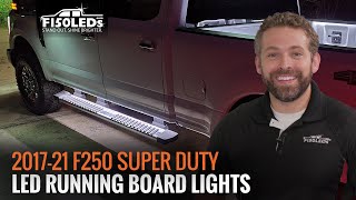 2017+ F250 SUPER DUTY RUNNING BOARD LIGHTS F150LEDS.COM