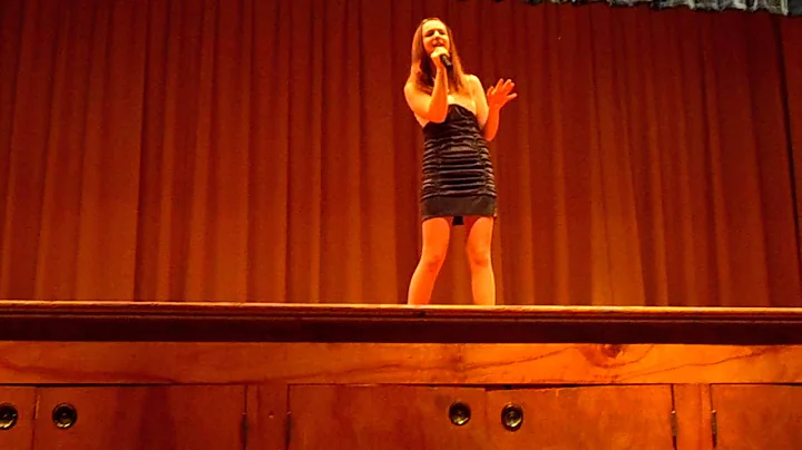 Alyssa Peters singing Jar of Hearts