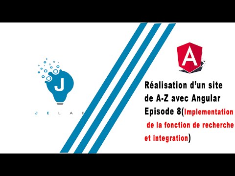 📌Réalisation d&rsquo;une application avec angular 8: Création de service et Implementation(Séance 8)