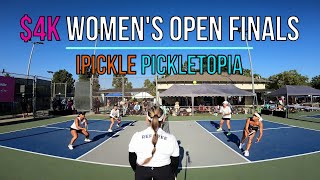$4K Women's Open Finals Jamie(5.6)/Trang(5.6)  vs Averry(5.4)/ Madison(5.3) ipickle