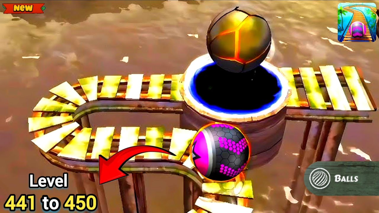 Rollance Adventure Balls, SpeedRun, Rollance Portal Run Gameplay Level 441 to 450