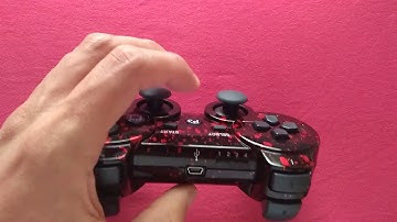 Gearbest   PS3 Wireless Vibration Game Controller Handle - RED