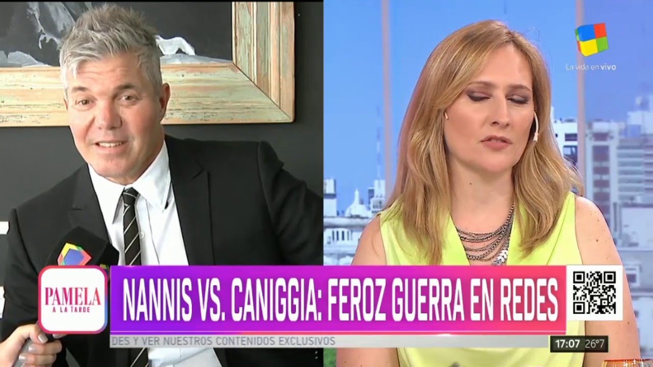 alejandro fantino padres Nannis publicó chats y pruebas contra Caniggia: habla Burlando - Pamela a la Tarde