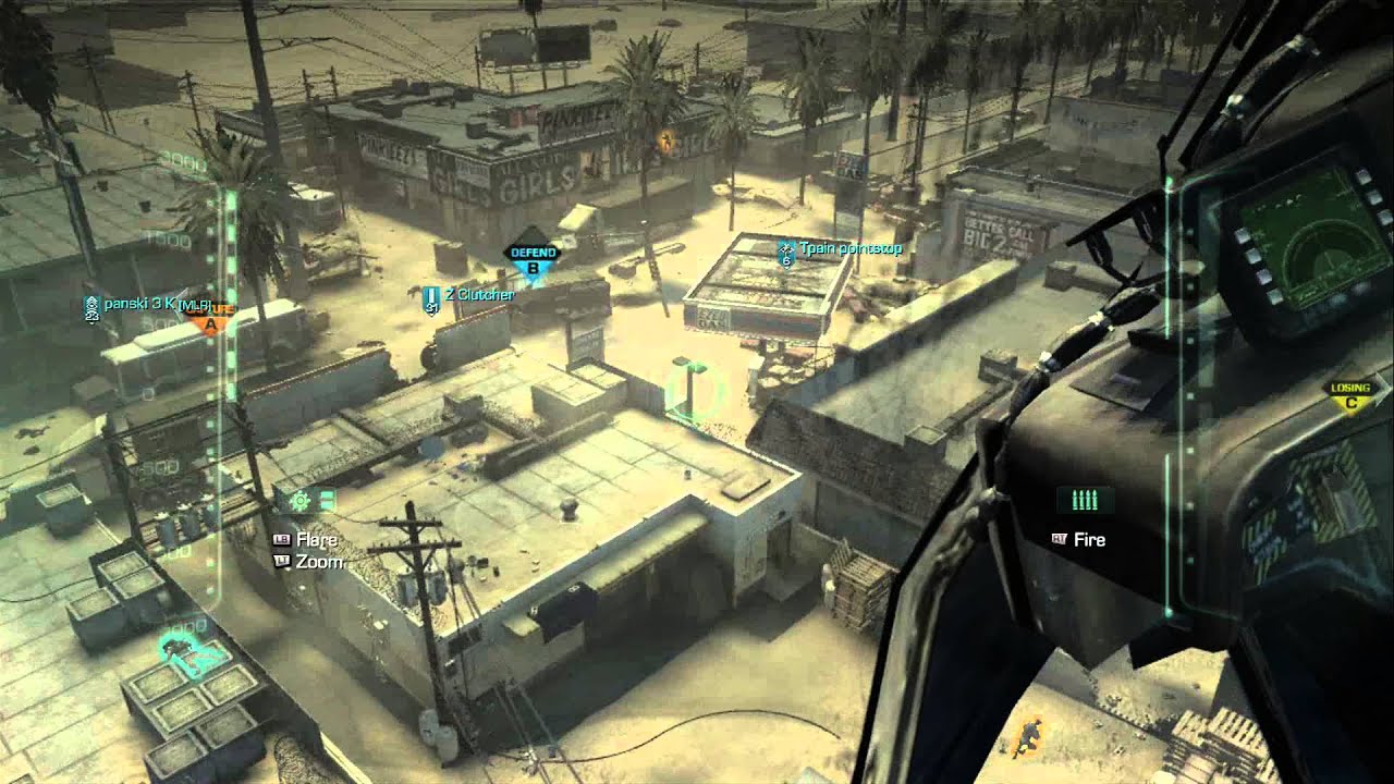 COD Ghosts Domination 30 - 2 Helo Pilot Style - YouTube
