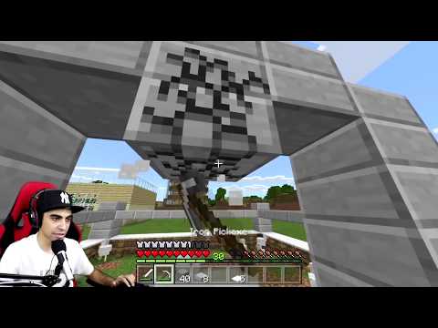 ماين كرافت 17 بناء قطار خورافي للكهف التشعبي تطوير مزرعة الدجاج التجهيز للنذر 