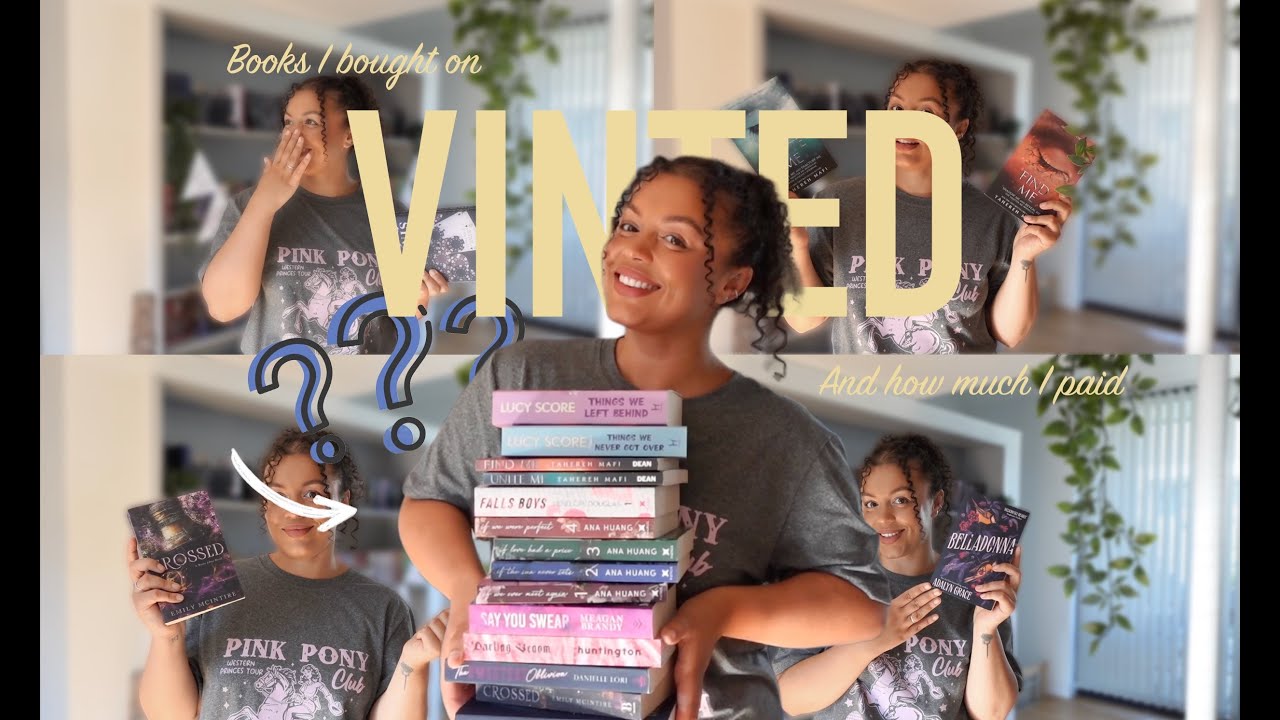 Book bargains I found on Vinted 📚🧡