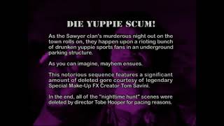 Texas Chainsaw Massacre 2 deleted scene (die yuppie scum!)
