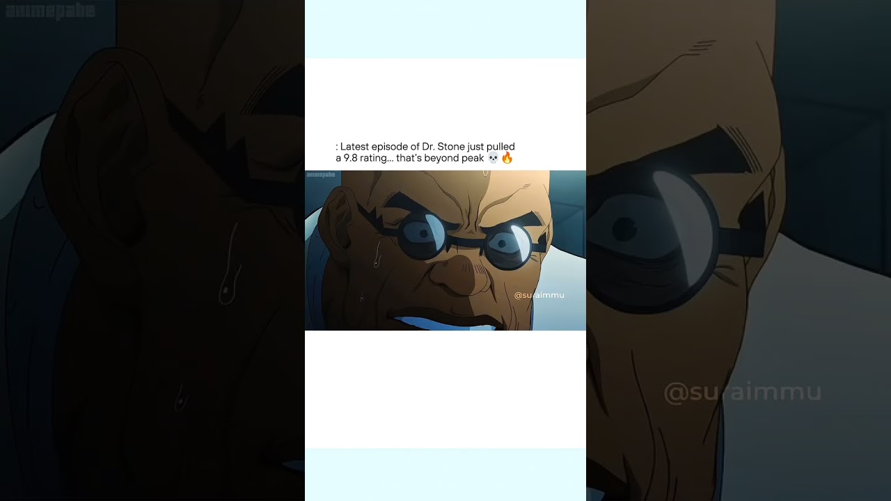 Anime where science meets peak fiction 🗿🔥