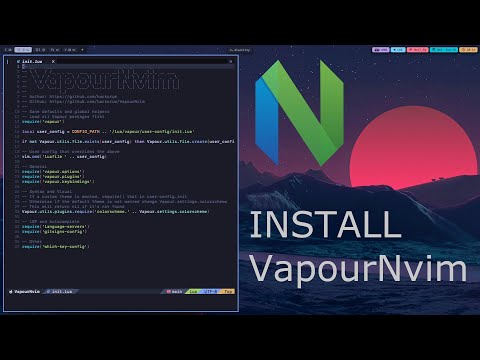 How to install VapourNvim