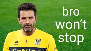 45Yo Buffon Keeps Saving His Teammates Aes At Parma...