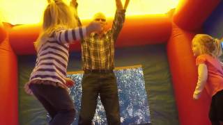 Grandpa in the Bounce House
