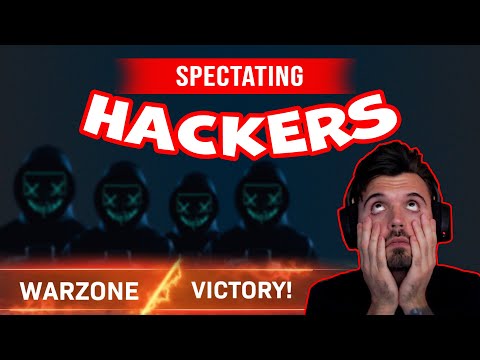 Spectating a FULL TEAM of HACKERS - COD Warzone Gameplay