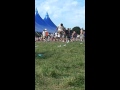 Drunk man at v festival