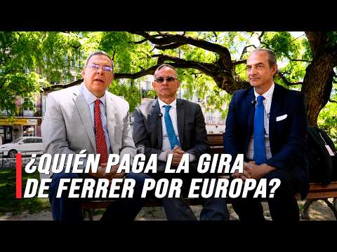 Cao, le pregunta a Ferrer y a Larrondo, de dónde salen los fondos para visitar tantos gobiernos.