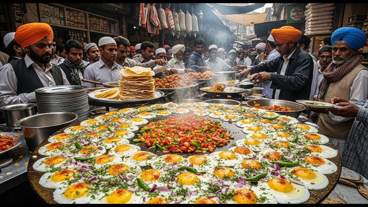 Pakistani Muslim Men Making Pheni in Ramadan! Biggest Manda Roti Makers! Roadsdie Free Ramadan Ifrar