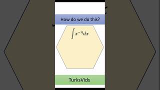 Integral of 1/x^n, reverse the power rule!