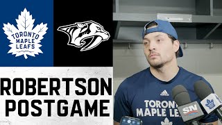 Nick Robertson Post Game Nashville Predators December 20, 2025