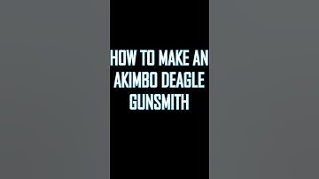 HOW TO MAKE THE BEST AKIMBO DEAGLE GUNSMITH IN COD MOBILE! .50 GS Loadout + Attachments #shorts