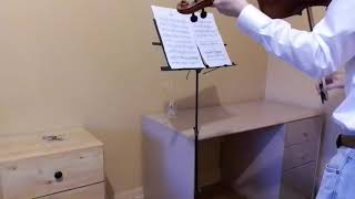 バッハのブーレを弾いみた Bourrée in E minor by Bach