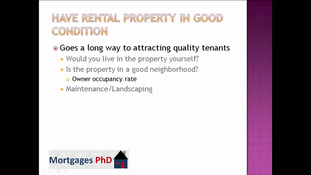 How to Find Good Quality Tenants for Your Rental Property