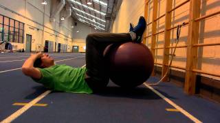 Janda Crunch with swiss ball
