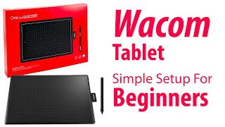 Wacom Tablet Setup For Beginners | Textile Designing | Photoshop Tutorial