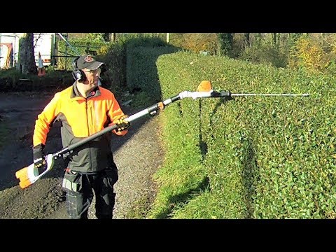Stihl HLA 85 Cordless Telescopic Hedge Trimmer, Testing/Review ( Any Good )
