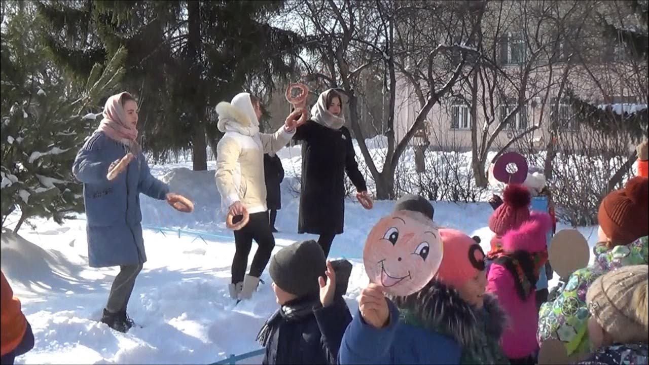 Флешмоб на масленицу в детском саду