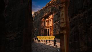 The City Carved from the Inside of a Mountain #Petra #Jordan #Nabataean #LostCities #RoseRedCity