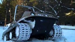 Amphibious Vehicle with snow tracks Only in Vermont