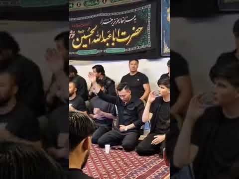 شهید کربلا را دوست دارم مداح سید جاوید مسرور زاده 2025 شهر لوبیک آلمان