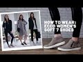 How to wear  ecco womens soft 7 shoes