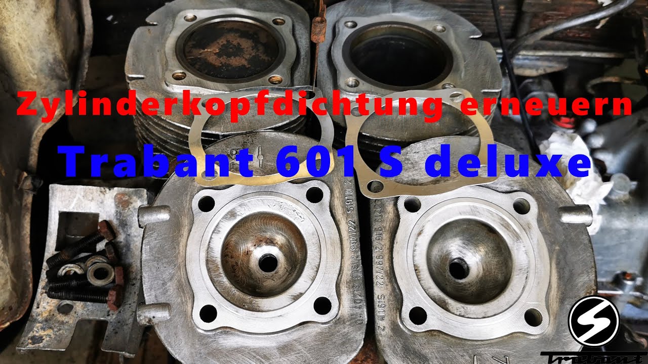 Trabant 601 S deluxe | Zylinderkopfdichtung erneuern | Einfacher als gedacht