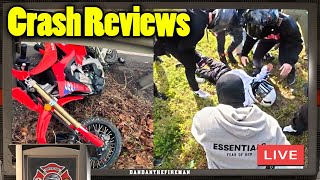 🔴 LIVE REVIEW: Motorcycle Crashes & CRAZY Motorcycle Moments