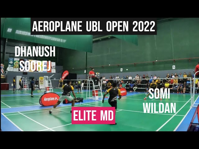 MD Elite - Somi Wildan VS Soorej Dhanush || UAE Open Badminton Tournament class=