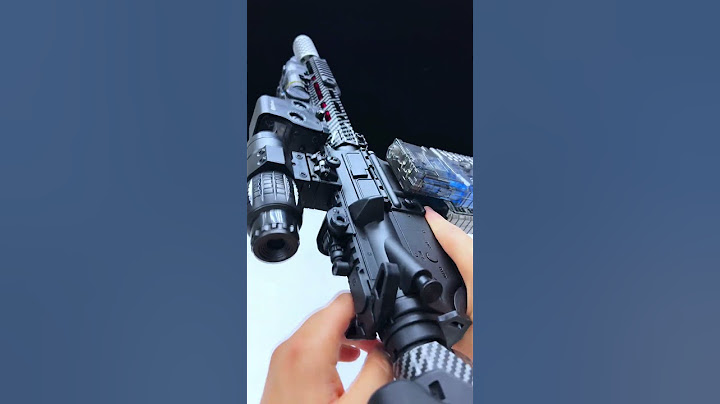 Carbon Fiber F4+Smoke Silencer.What age do you think would need this? #toys #gelblasters #airsoft
