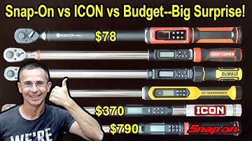 $78 Torque Wrench vs $790 Snap On & ICON—I Didn’t See This Coming!