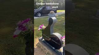 Found This Unique Tombstone In Springfield Illinois cemetery