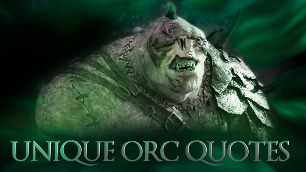 Unique orcs 2 - Shadow of War