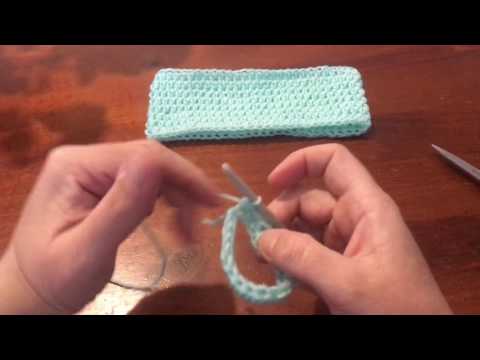 How to crochet a ear warmer/headband