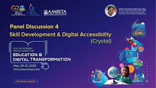 Panel Discussion on Skill Development & Digital Accessibility - C20 Working Group Summit