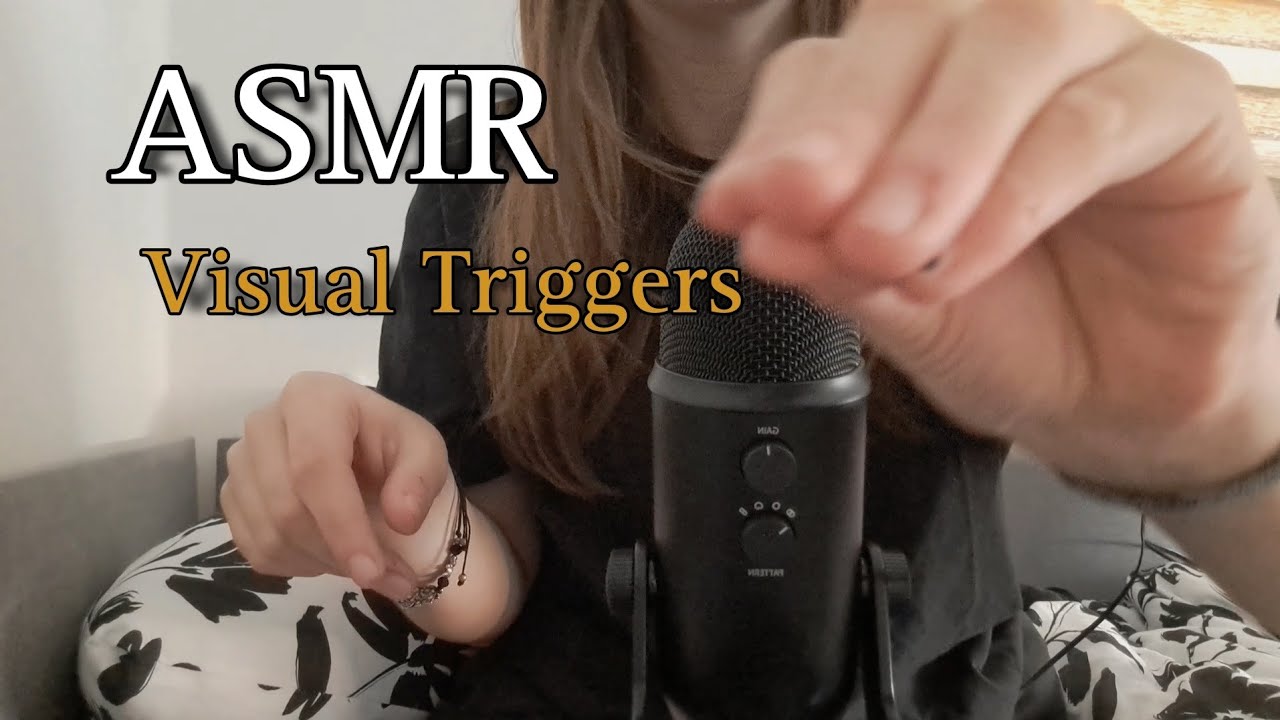 ASMR Visual Triggers | (Hand & Mouth Sounds) Very Tingly