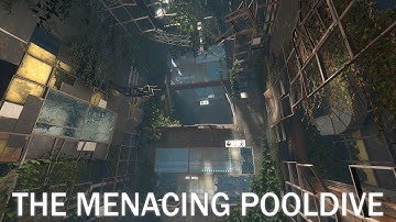 Portal 2 Custom Map: The Menacing Pooldive - Official Gameplay