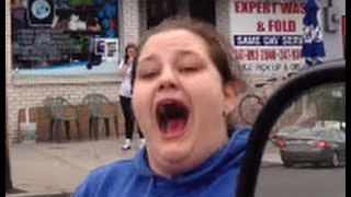 Staten Island loud-mouth girl didn't like being recorded - Sand Lane