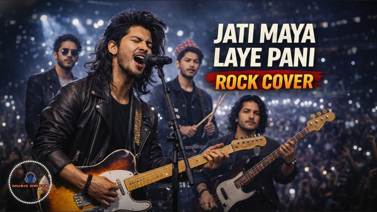 Jati Maya Laye Pani AI Rock Cover | Arun Thapa | Heartbreak Riffs & Powerful Vocals 2026 #trending